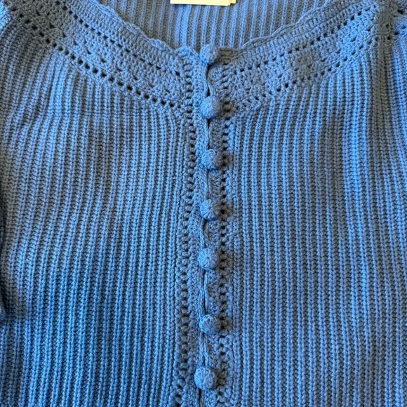 Sezane Moira Jumper Bleu D'hiver - Size L - Picture 6 of 8